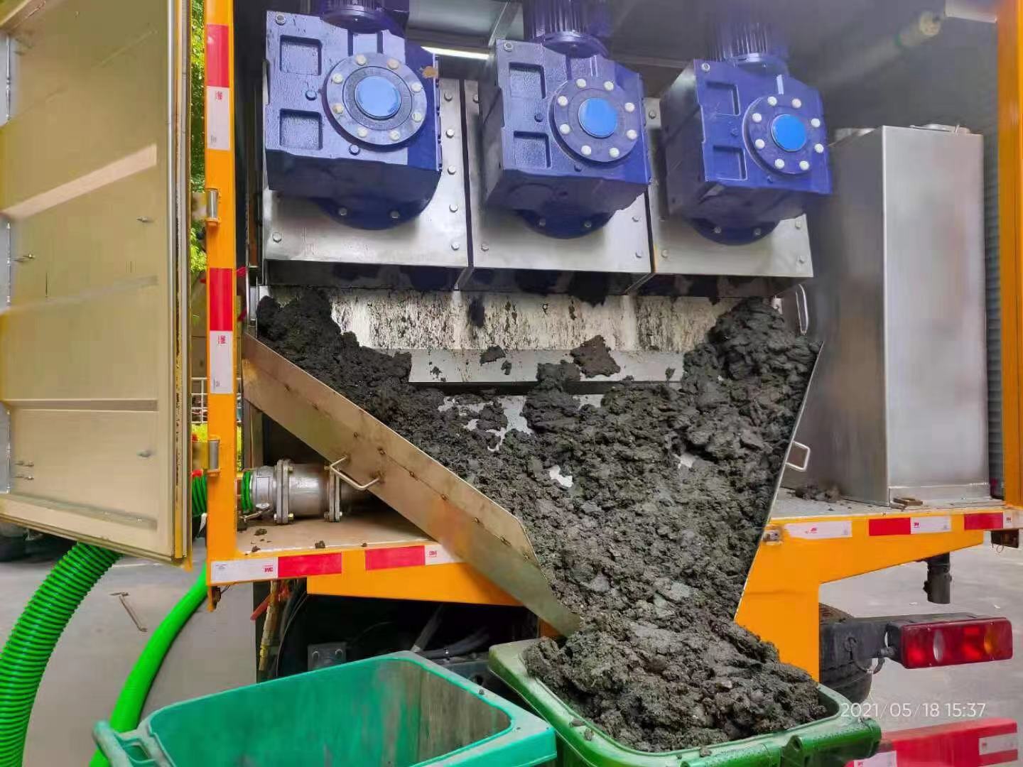 新沂化粪池清掏城市维护站-泥浆净化干湿分离处理